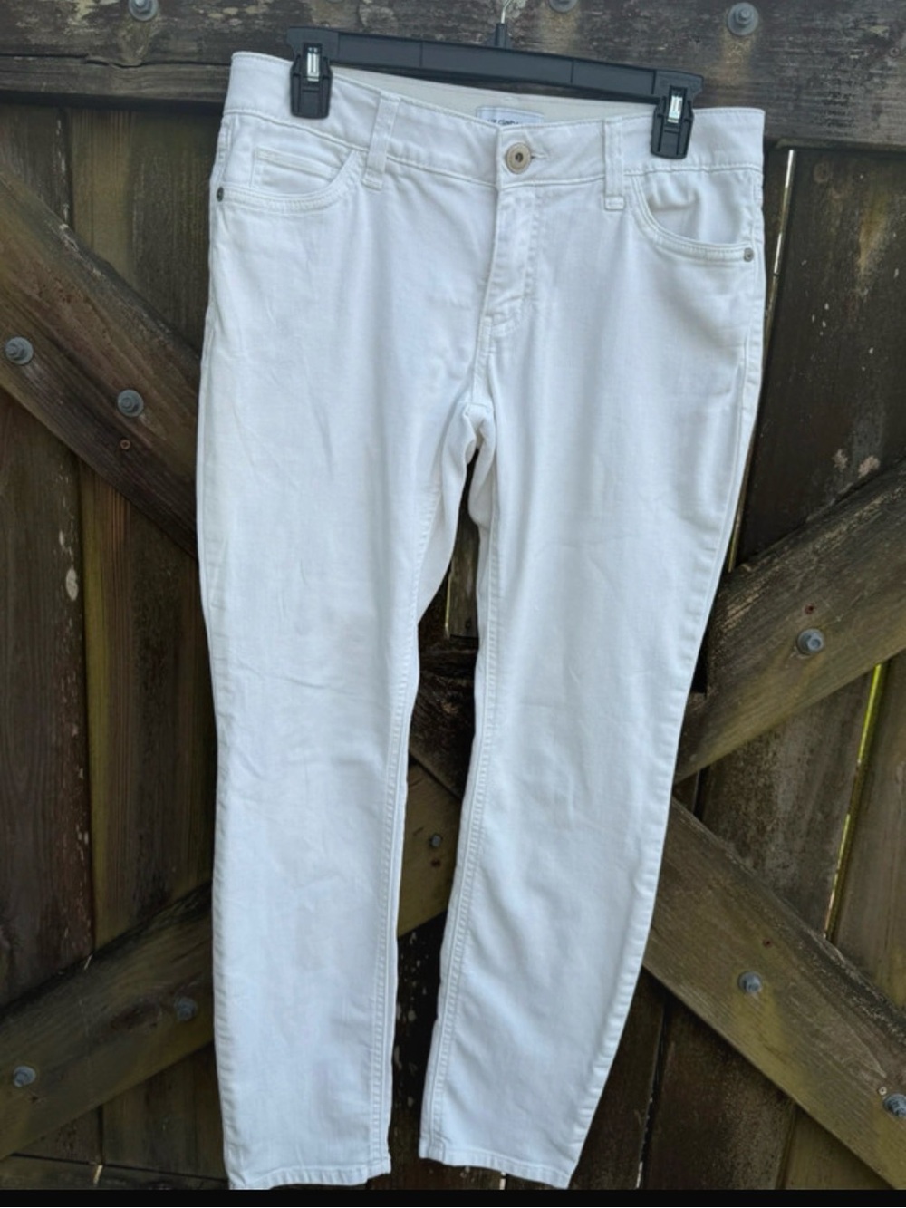 Liz Claiborne White Skinny Jeans